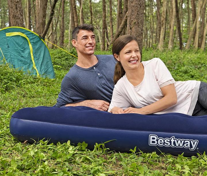 Produktbild Bestway Luftbett Flocked (150 x 200 cm)