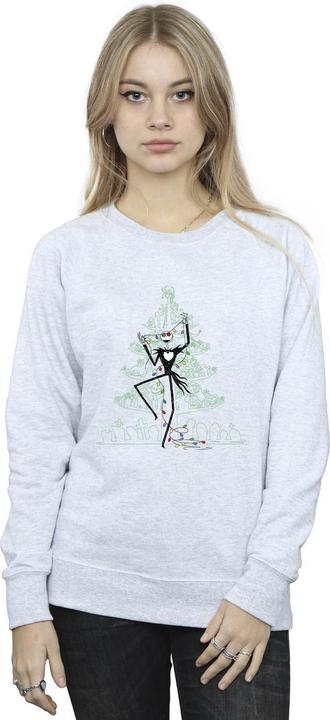 Image du produit Disney - Sweat THE NIGHTMARE BEFORE CHRISTMAS TREE GREEN - Femme (M)