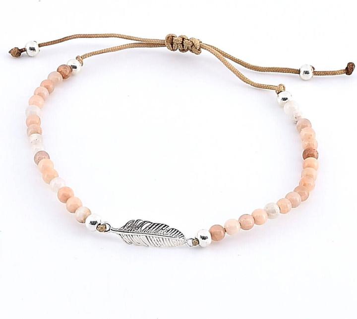 Balibay Moara (Edelstein, Mondstein, 925 Sterling Silber, Sonnenstein)