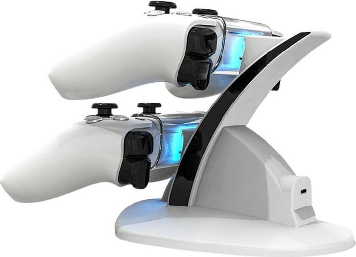 Produktbild Snakebyte Other Computer Accessory OEM PS5 controller charging double dock charge HBP-253 white (PS5)