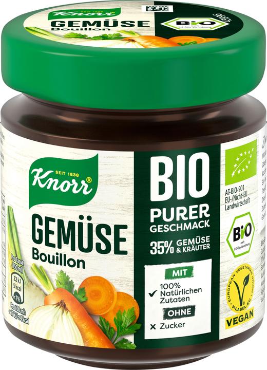 Produktbild Knorr Bio Gemüse Bouillon Glas 5,5 L (5500 ml)