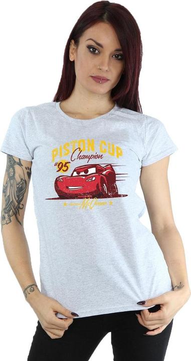 Immagine prodotto Disney Cars Piston Cup Champion Maglietta Donna (XL)