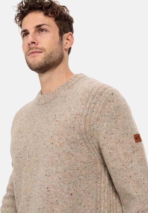 Actual product image Camel Active Knitted jumper made from merino wool (M)