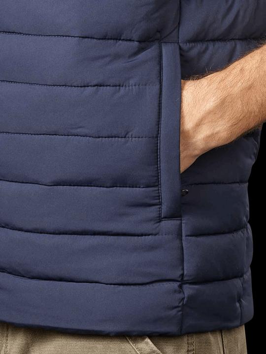 Actual product image Jack & Jones Recycle Bodywarmer Vest Navy Blazer (L)