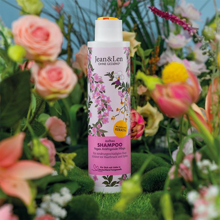 Actual product image Jean & Len Aufbau (300 ml, Liquid shampoo)