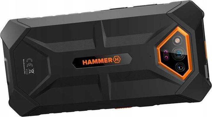 Immagine prodotto Myphone Hammer Iron V LTE 6/64GB pomarańczowy (64 GB, Arancione / Nero, 6.50", 99 Mpx, 4G)