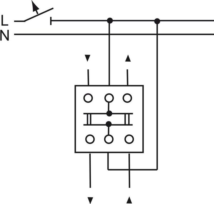 Actual product image Busch-Jaeger Blind switch insert