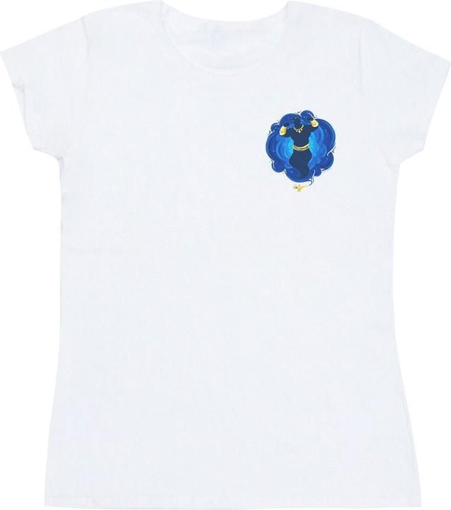 Disney Aladdin Movie Genie Breast Print TShirt (L)