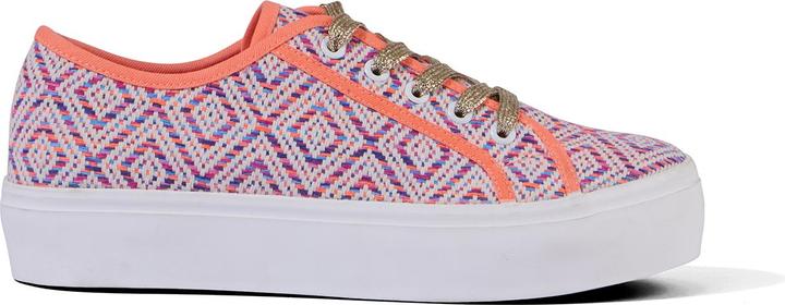 Actual product image Joe Browns Aztec Patterned Chunky Platform Trainers (39)