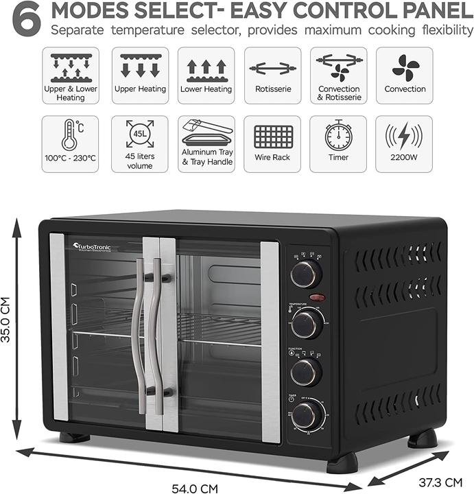 Immagine prodotto TurboTronic By Z-Line Mini forno