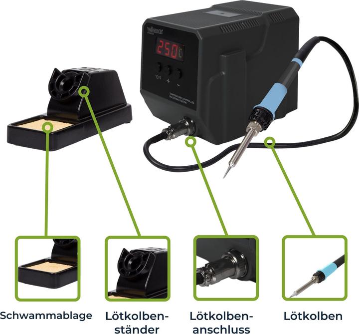 Actual product image Velleman Temperature Controlled Soldering Station