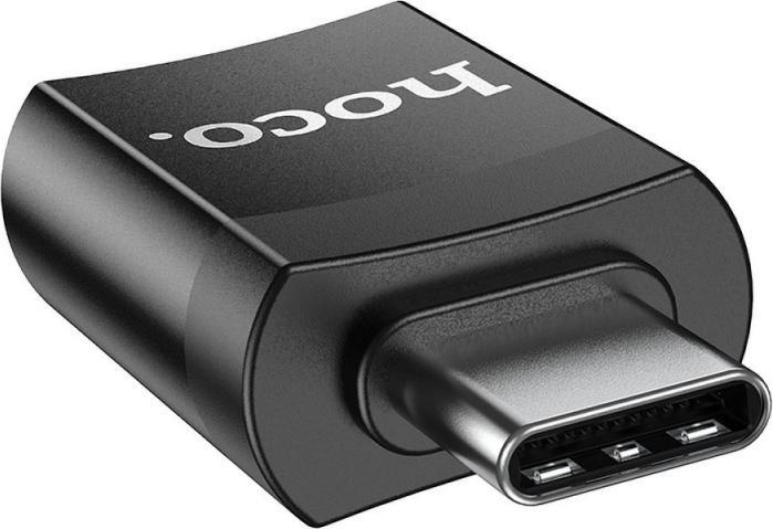 Actual product image Hoco USB-C (male) to USB-A 3.0 (female) adapter (USB Type C, USB 3.0)
