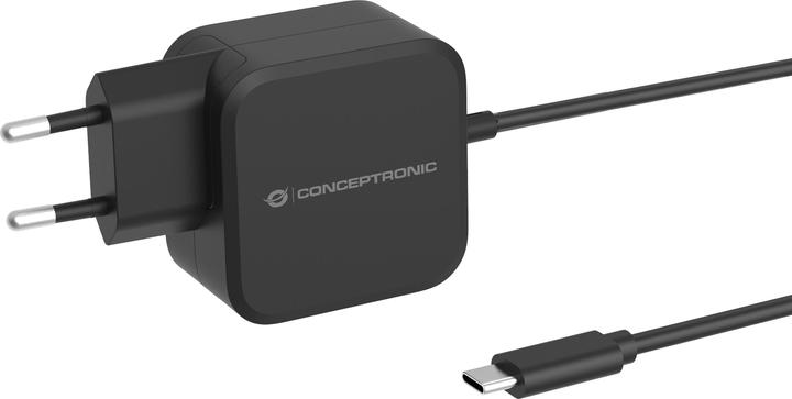 Conceptronic Charger 1Port 67W, GaN USB-C Desk PD bw (67 W)