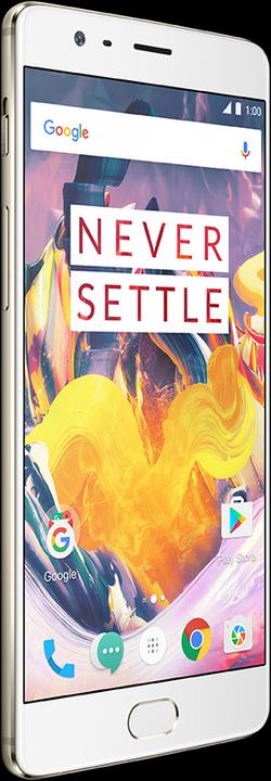 Produktbild OnePlus 3t (64 GB, Soft Gold, 5.50", Dual SIM, 16 Mpx, 4G)