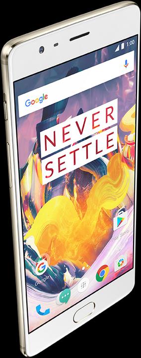 Produktbild OnePlus 3t (64 GB, Soft Gold, 5.50", Dual SIM, 16 Mpx, 4G)