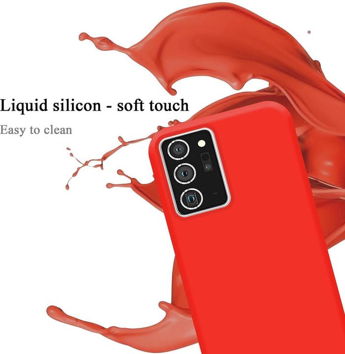 Image du produit Cadorabo TPU Liquid Silicone Case Cover (Samsung Galaxy Note 20+)
