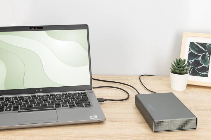 Produktbild Digitus USB 3.0 Festplattengehäuse, 3,5", SATA, 16TB, Aluminium (3.5")