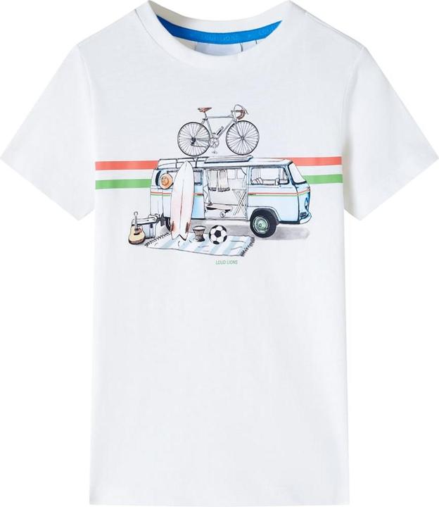 Immagine prodotto VidaXL Maglietta per bambini Ecru 92,Materiale: 100 % cotone,Colore (92)