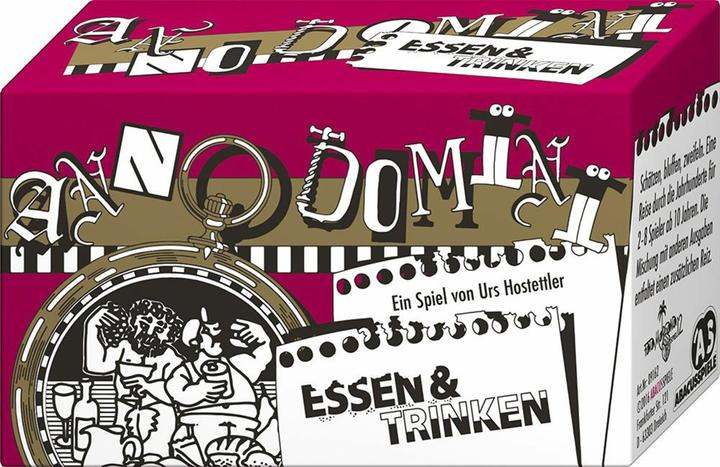 Produktbild Abacus ABA09162 - Anno Domini - Essen & Trinken, Kartenspiel, 2-8 Spieler, ab 10 Jahren (DE-Ausgabe) (Deutsch)