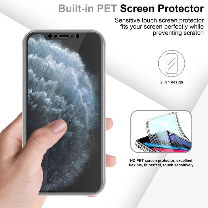 Image du produit Cadorabo TPU 360 degrés Case Cover (Apple iPhone 11 Pro Max)
