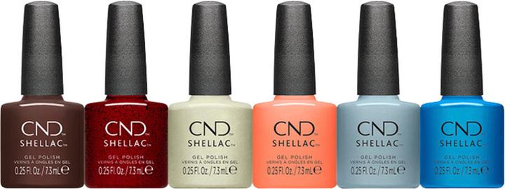 Produktbild CND Shellac Teal Textile 7.3ml - Upcycle Chic Collection (Teal, UV-Gel Lack)