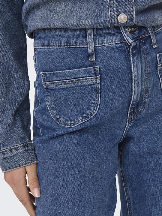 Actual product image Only ONLJUICY Hohe Taille Weiter Beinschnitt Jeans Jeans mit weitem Bein (W31/L32)