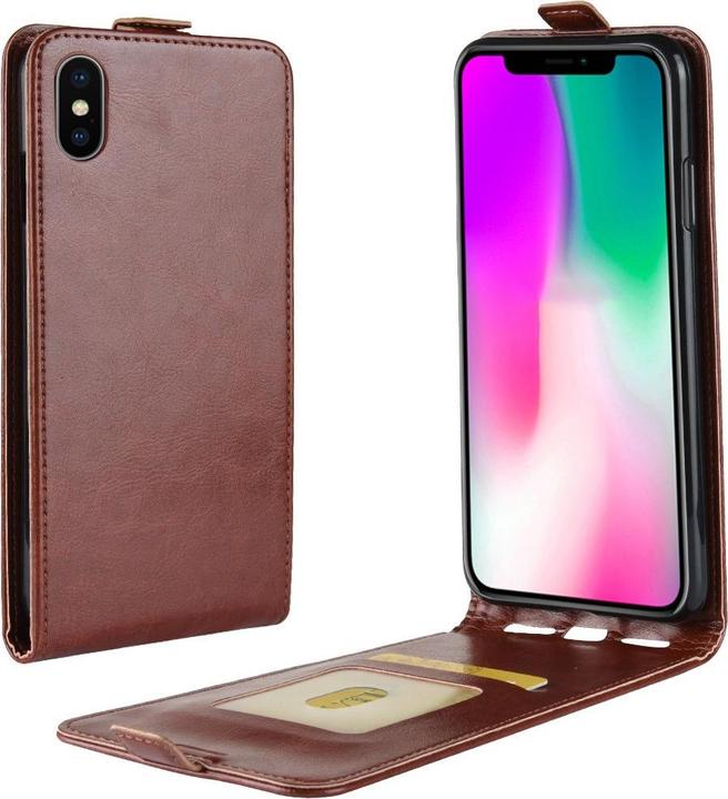 Produktbild Cover-Discount Klassisches Leder Flip Case (Apple iPhone XR)