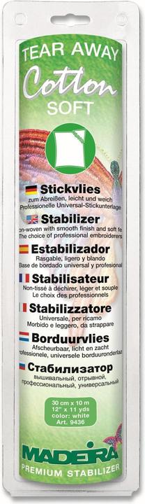 Madeira Stickflies Tear Aways Cotton Soft