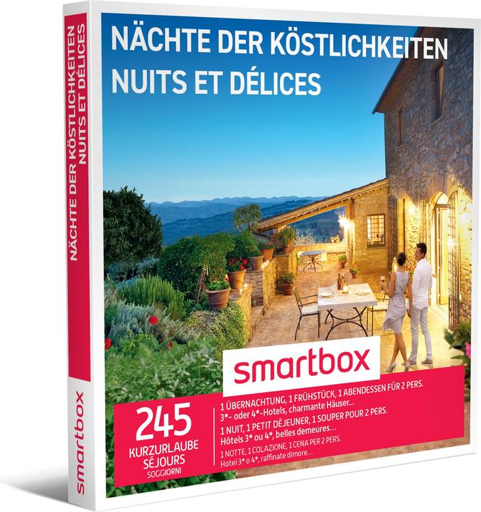 Produktbild Smartbox Nächte der Köstlichkeiten (2 Pers.)