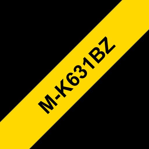 Produktbild Brother M-K631bz (1.20 cm, Gelb, Schwarz)
