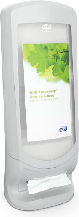Actual product image Tork Napkin dispenser Xpressnap standing/wall dispenser plastic light grey (1 x)