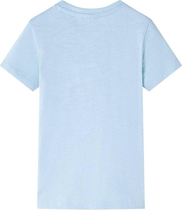 Immagine prodotto VidaXL Maglietta da bambino azzurro 104,Materiale: 100 % cotone,Colore (104)
