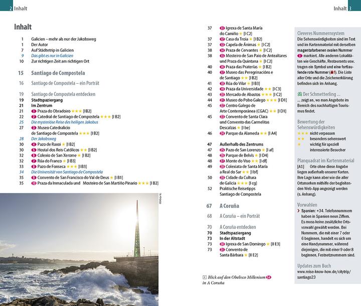 Produktbild CityTrip Santiago de Compostela und A Coruña (Deutsch, Markus Bingel, 2023)