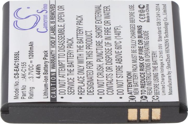 Actual product image AccuCell Akku Emporia C155, Telme C155 Akku AK-C155