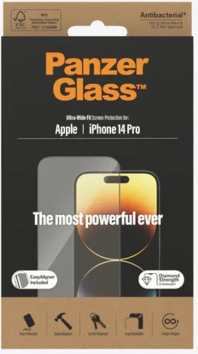 Produktbild PanzerGlass Ultra-Wide Fit (1 Stück, Apple iPhone 14 Pro)