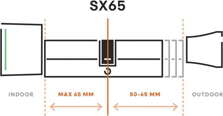 Produktbild Bold Garden SX-65 Bold Smart Cylinder (Smartphone)