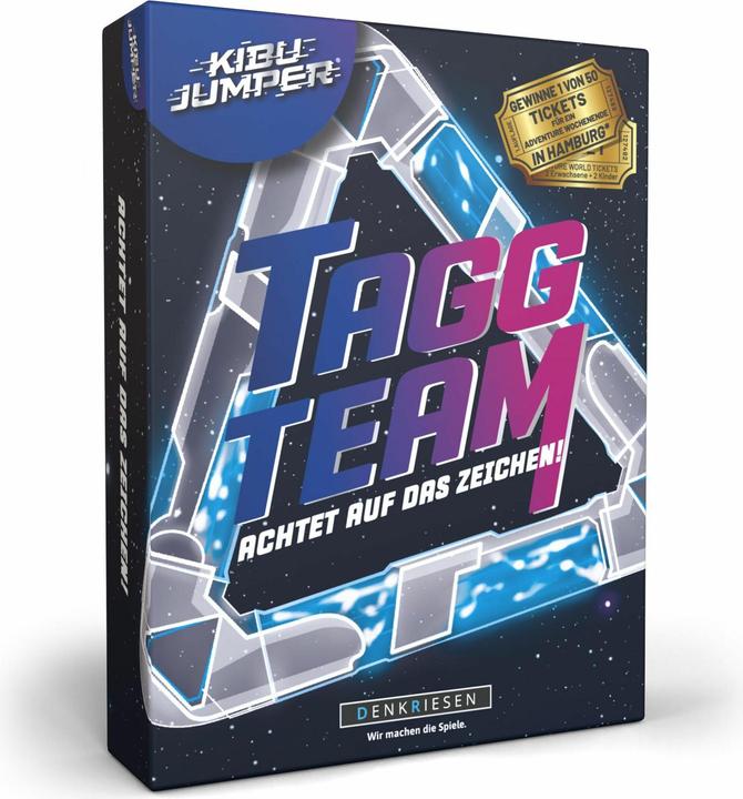 Denkriesen - KIBU JUMPER® - Tagg Team - "Achtet auf das Zeichen!" (Deutsch)