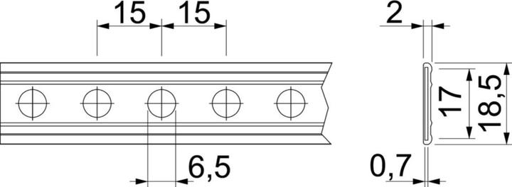 Produktbild OBO Bettermann OBO BETT, Montageband bandverzinkt MZ024 PE II 19 (19 mm)