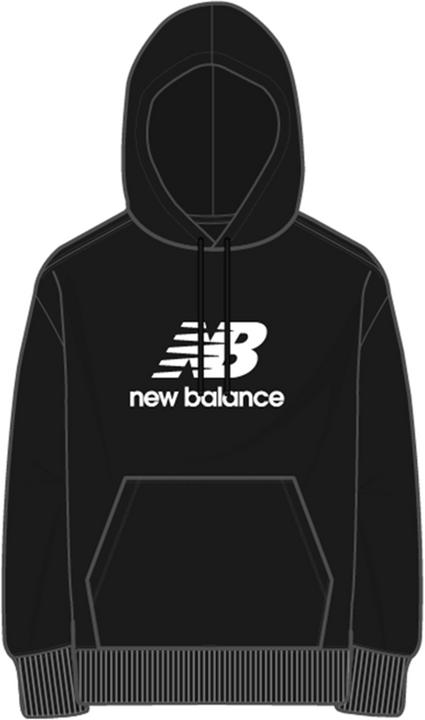 New Balance Essentials Stacked Logo Hoodie (S)