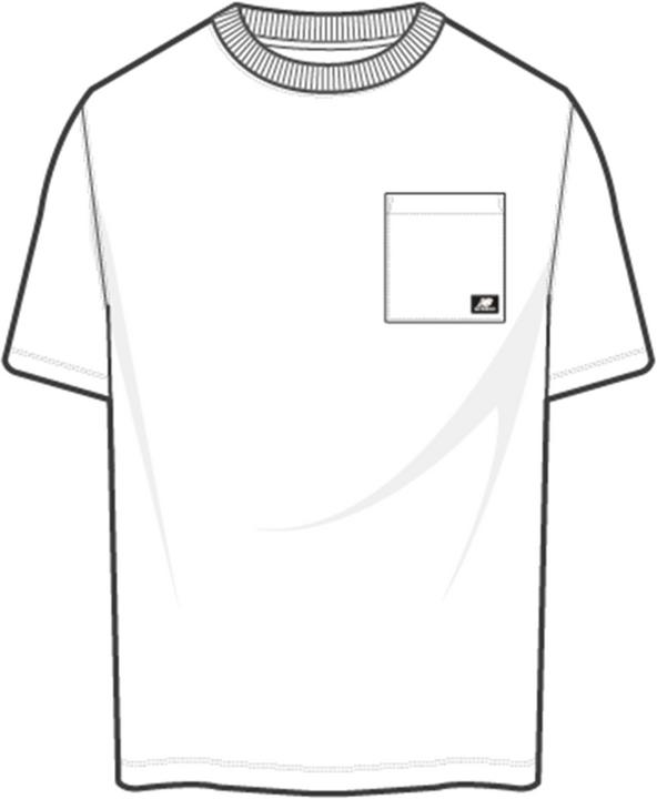 Actual product image New Balance Essentials Reimagined Pocket T-Shirt (S)