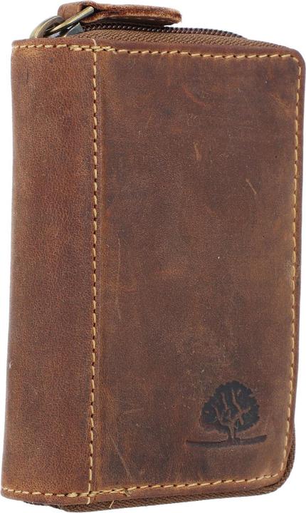 Immagine prodotto Greenburry Porta carte di credito vintage RFID in pelle 7,5 cm