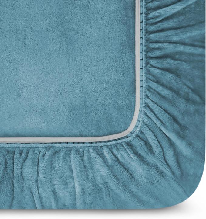 Produktbild Aspero Flanell-Spannbettlaken PERPIGNAN (180 x 200 cm)