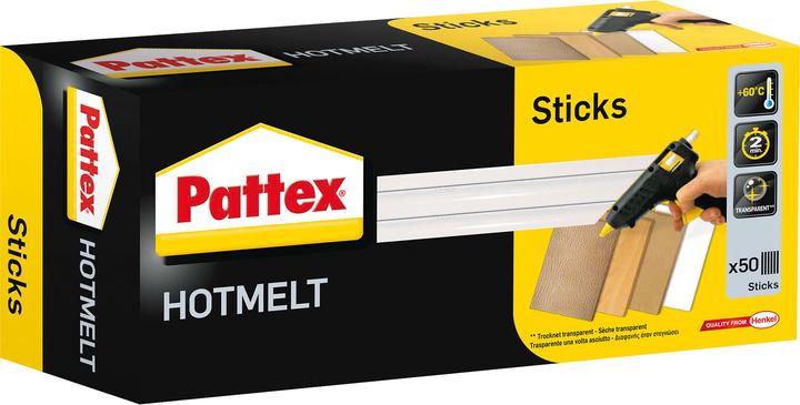 Actual product image Pattex Hot glue cartridge Hot Sticks