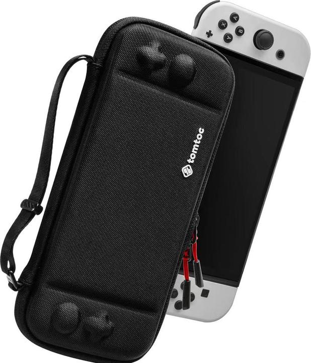 Actual product image tomtoc Cienkie etui NS FancyCase-G05 (czarny) (Switch OLED)
