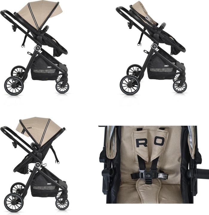 Produktbild Moni Kombikinderwagen 2 in 1 Rio 22 kg