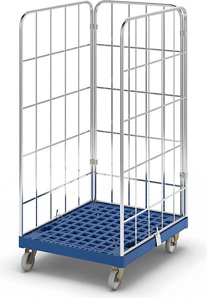 Produktbild kaiserkraft Rollbehälter mit Kunststoff-Rollplatte (500 kg)
