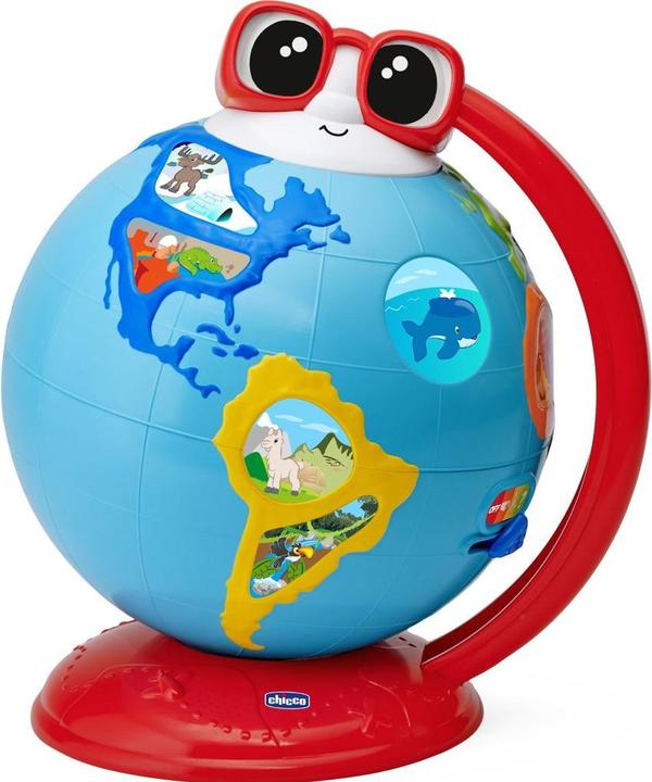 Produktbild Chicco Edu Globe, Pädagogischer Deutsch-Sprechender Globus, zum Lernen von Geografie, Musik, Wissens (Deutsch)