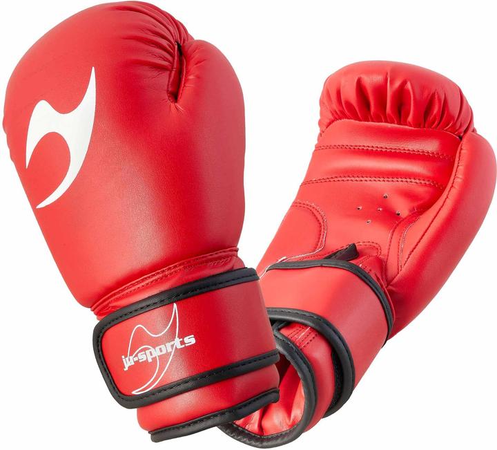Ju-Sports Gants de boxe enfants rouge (4 OZ)