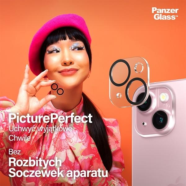 Image du produit PanzerGlass PicturePerfect Camera Lens Protector (1 pièce(s), Apple iPhone 15, Apple iPhone 15 Plus)