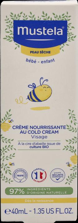 Energy Label Mustela Cold Cream Face Cream